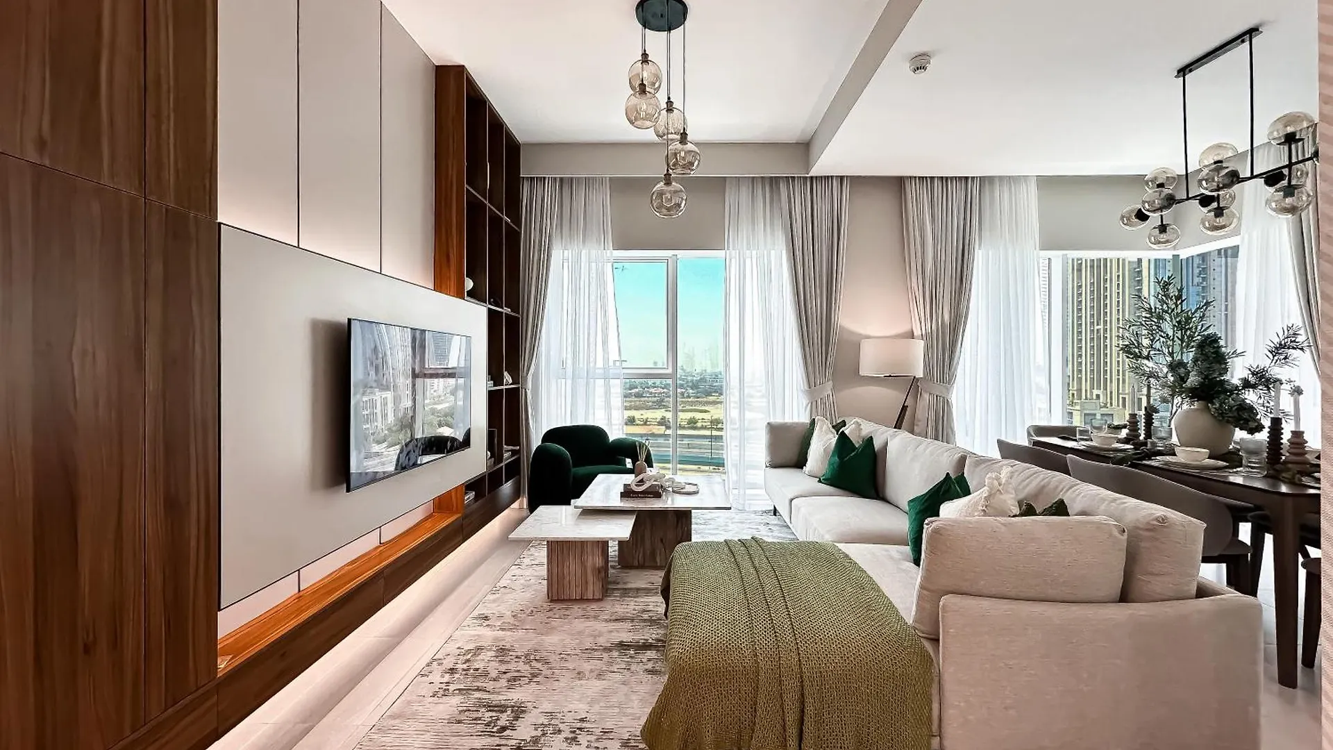 Appartamento Trophy-Ride In Equestrian Elegance W Private Entr Dubai